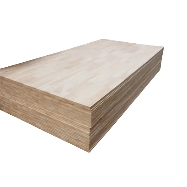 Rubna ljepljena ploča od gumenog drva